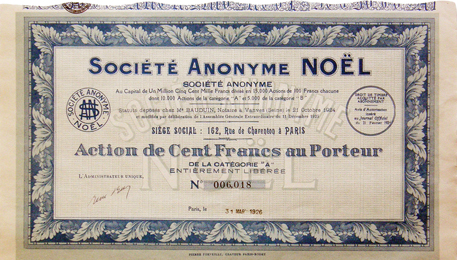 «Société Anonyme Noël 1926»